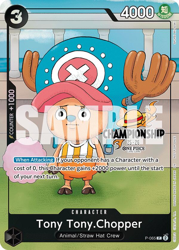 Tony Tony.Chopper (CS 25-26 Event Pack Finalist Ver.) [One Piece Promotion Cards] | Good Games Cannington