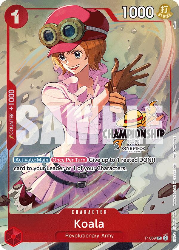Koala (CS 25-26 Event Pack Finalist Ver.) [One Piece Promotion Cards] | Good Games Cannington
