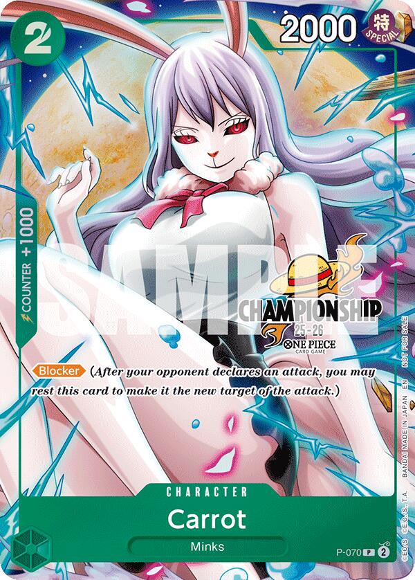 Carrot (CS 25-26 Event Pack Finalist Ver.) [One Piece Promotion Cards] | Good Games Cannington