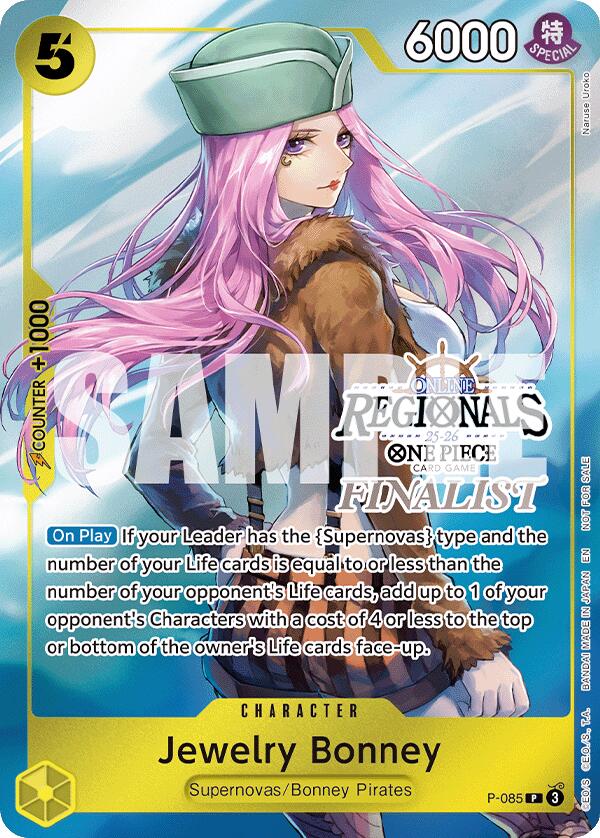 Jewelry Bonney (Online Regional Finalist Card Set 2025 Vol.2) [One Piece Promotion Cards] | Good Games Cannington