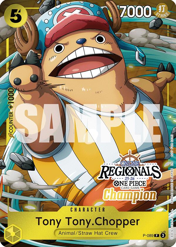 Tony Tony.Chopper (Online Regional Champion Card Set 2025 Vol.2) [One Piece Promotion Cards] | Good Games Cannington