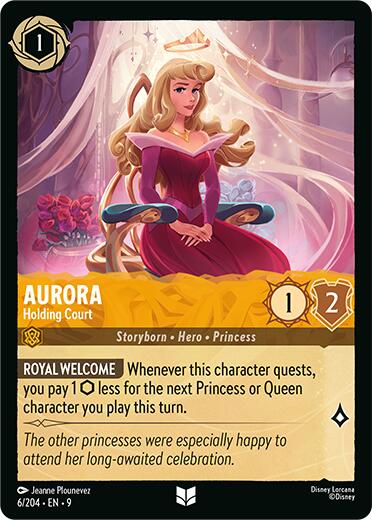 Aurora - Holding Court (6/204) [Fabled] | Good Games Cannington