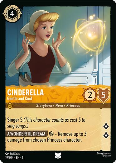 Cinderella - Gentle and Kind (19/204) [Fabled] | Good Games Cannington