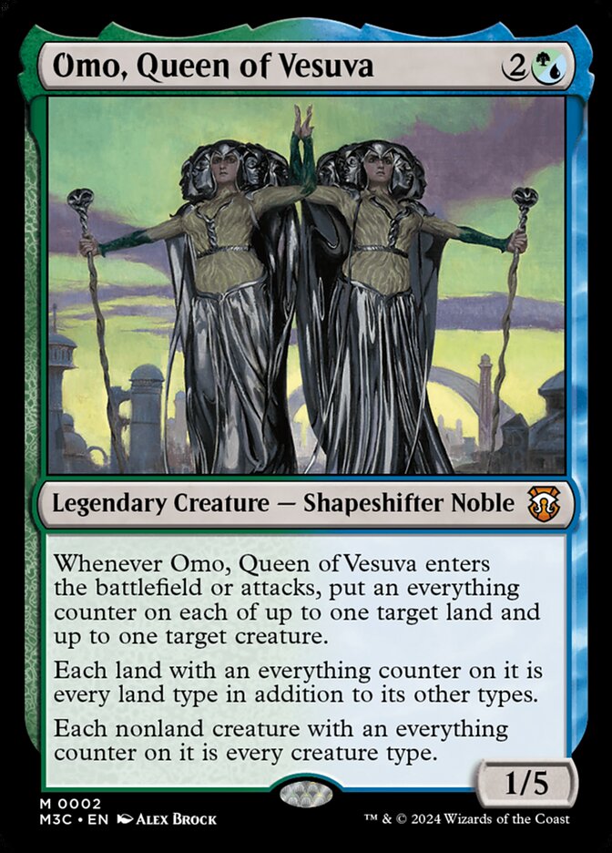 Omo, Queen of Vesuva 2/411 (Commander: Modern Horizons 3)  | Good Games Cannington
