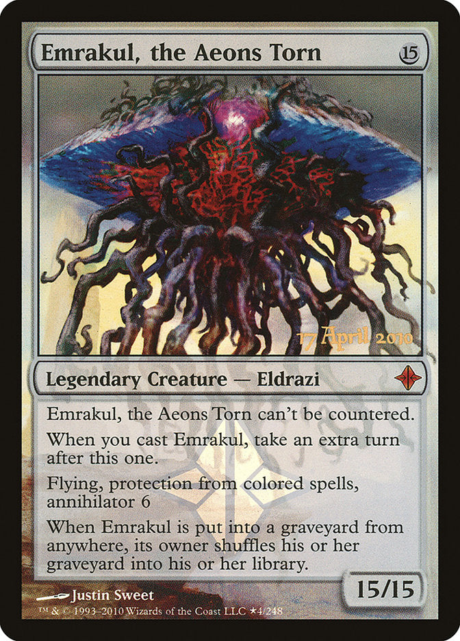 Emrakul, the Aeons Torn [Rise of the Eldrazi Prerelease Promos] | Good Games Cannington
