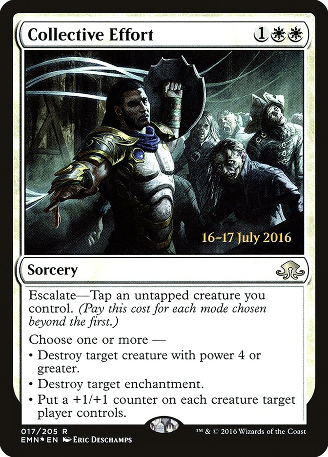 Collective Effort [Eldritch Moon Prerelease Promos] | Good Games Cannington