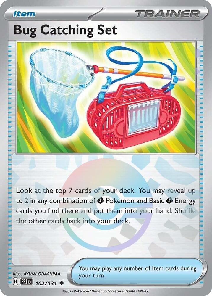 Bug Catching Set (102/131) (Poke Ball Pattern) [Scarlet & Violet: Prismatic Evolutions] | Good Games Cannington