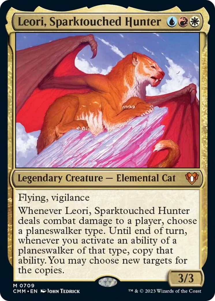 Leori, Sparktouched Hunter [Commander Masters] | Good Games Cannington