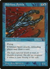 Sibilant Spirit (Oversized) [Oversize Cards] | Good Games Cannington