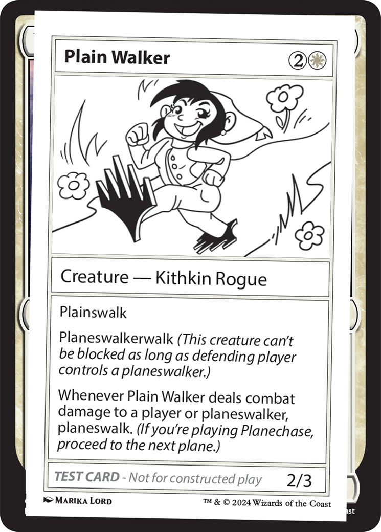 Plain Walker [Mystery Booster 2 Playtest Cards] | Good Games Cannington