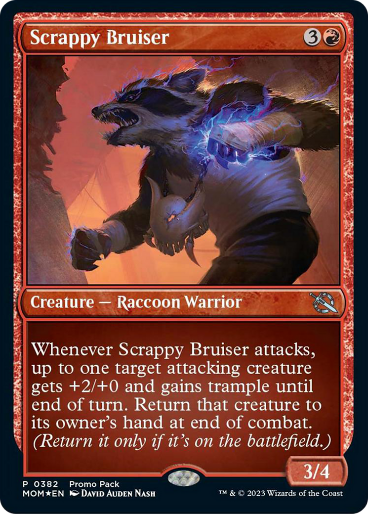 Scrappy Bruiser (Promo Pack) [March of the Machine Promos] | Good Games Cannington