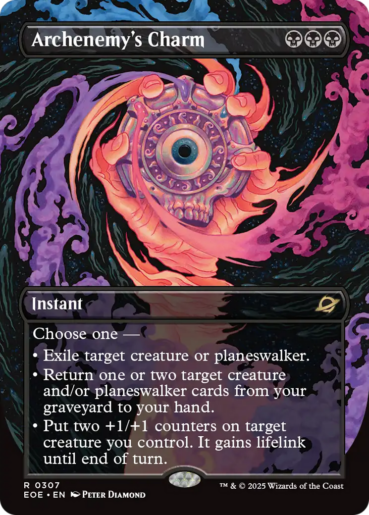 Archenemy's Charm (Borderless) [Edge of Eternities] | Good Games Cannington