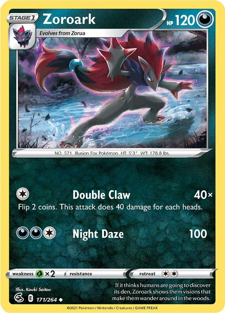 Zoroark (171/264) [Sword & Shield: Fusion Strike] | Good Games Cannington