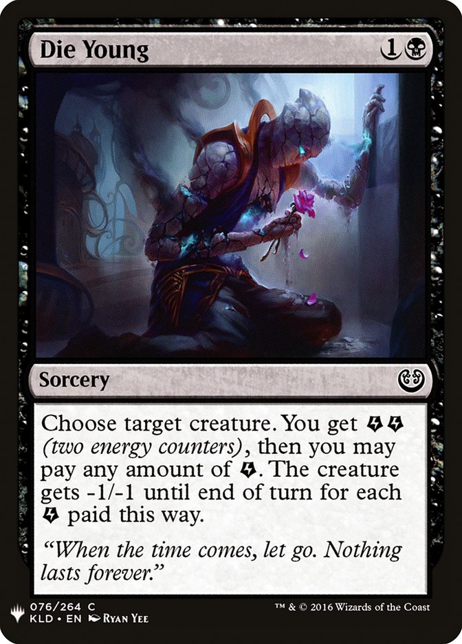 Die Young [Mystery Booster] | Good Games Cannington
