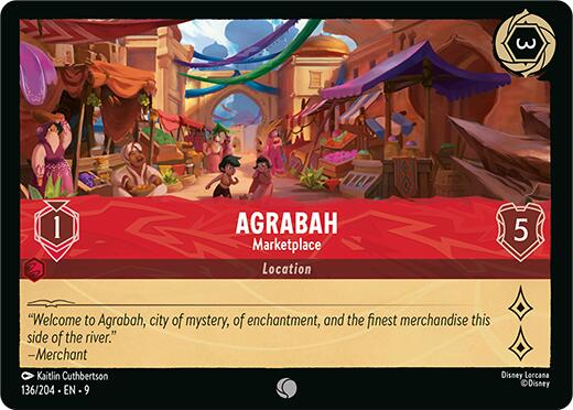 Agrabah - Marketplace (136/204) [Fabled] | Good Games Cannington