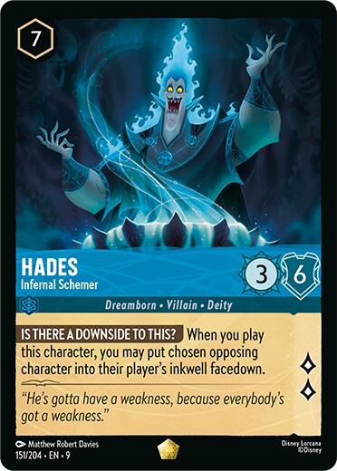 Hades - Infernal Schemer (151/204) [Fabled] | Good Games Cannington