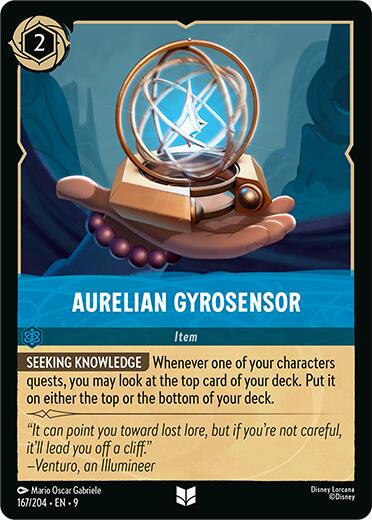 Aurelian Gyrosensor (167/204) [Fabled] | Good Games Cannington