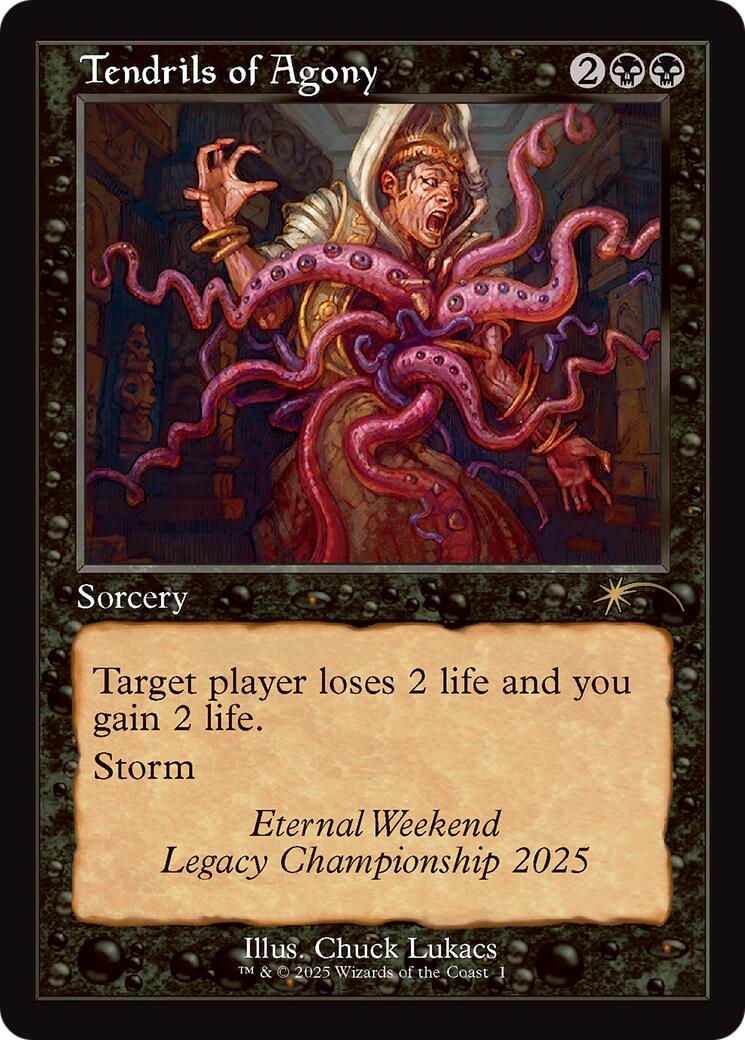 Tendrils of Agony (Retro Frame) (Eternal Weekend 2025 Promo) [Eternal Weekend] | Good Games Cannington