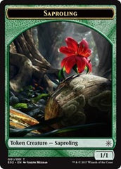Saproling // Treasure (007) Double-Sided Token [Explorers of Ixalan Tokens] | Good Games Cannington
