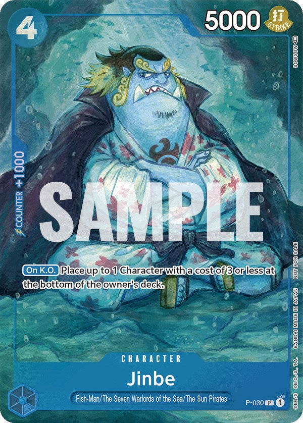Jinbe (Event Pack Vol. 1) [One Piece Promotion Cards] | Good Games Cannington