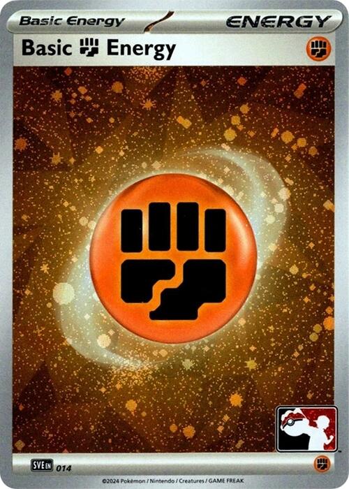 Basic Fighting Energy (014) (Cosmos Holo) [Prize Pack Series Seven] | Good Games Cannington