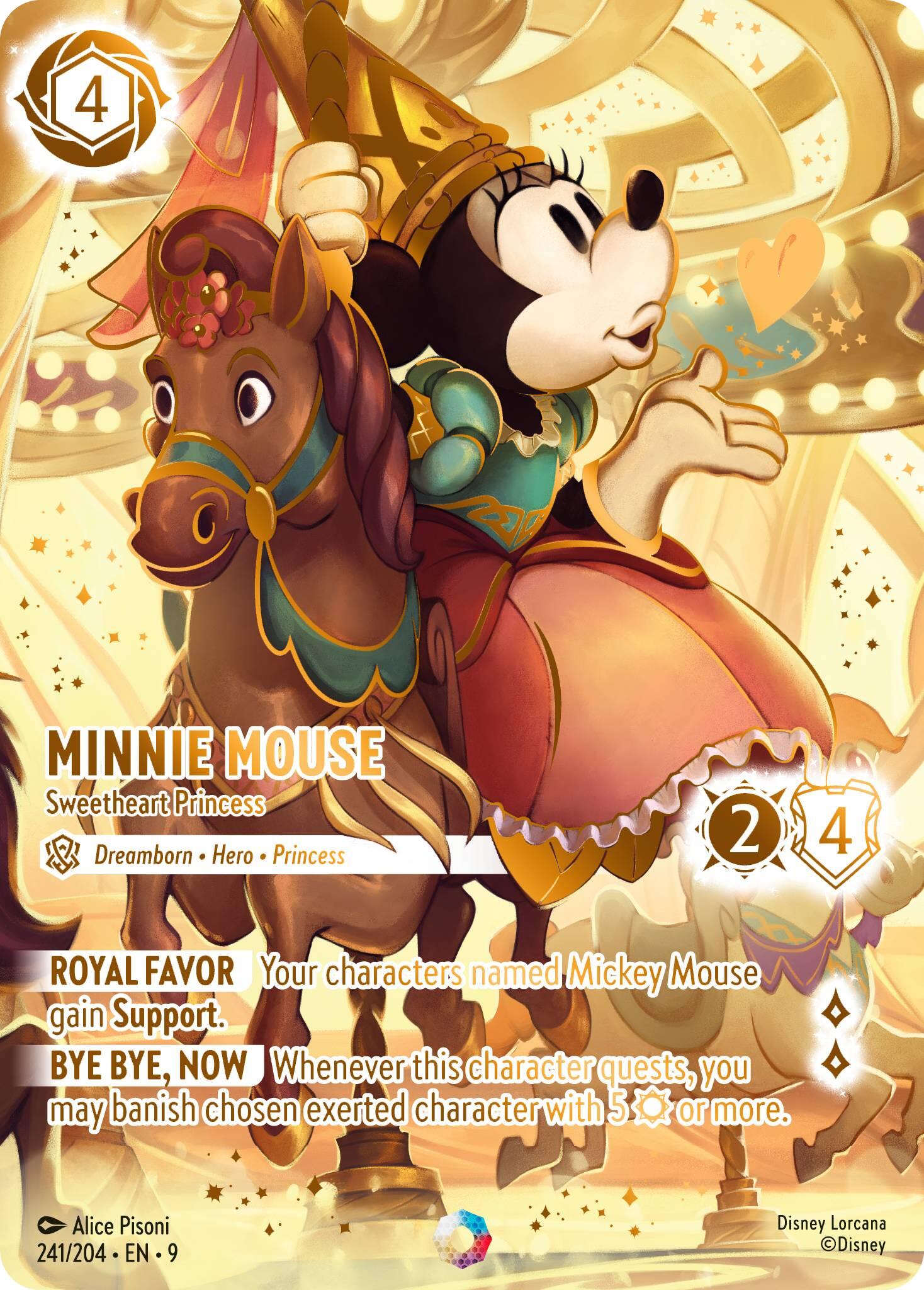 Minnie Mouse - Sweetheart Princess (Iconic) (241/204) [Fabled] | Good Games Cannington