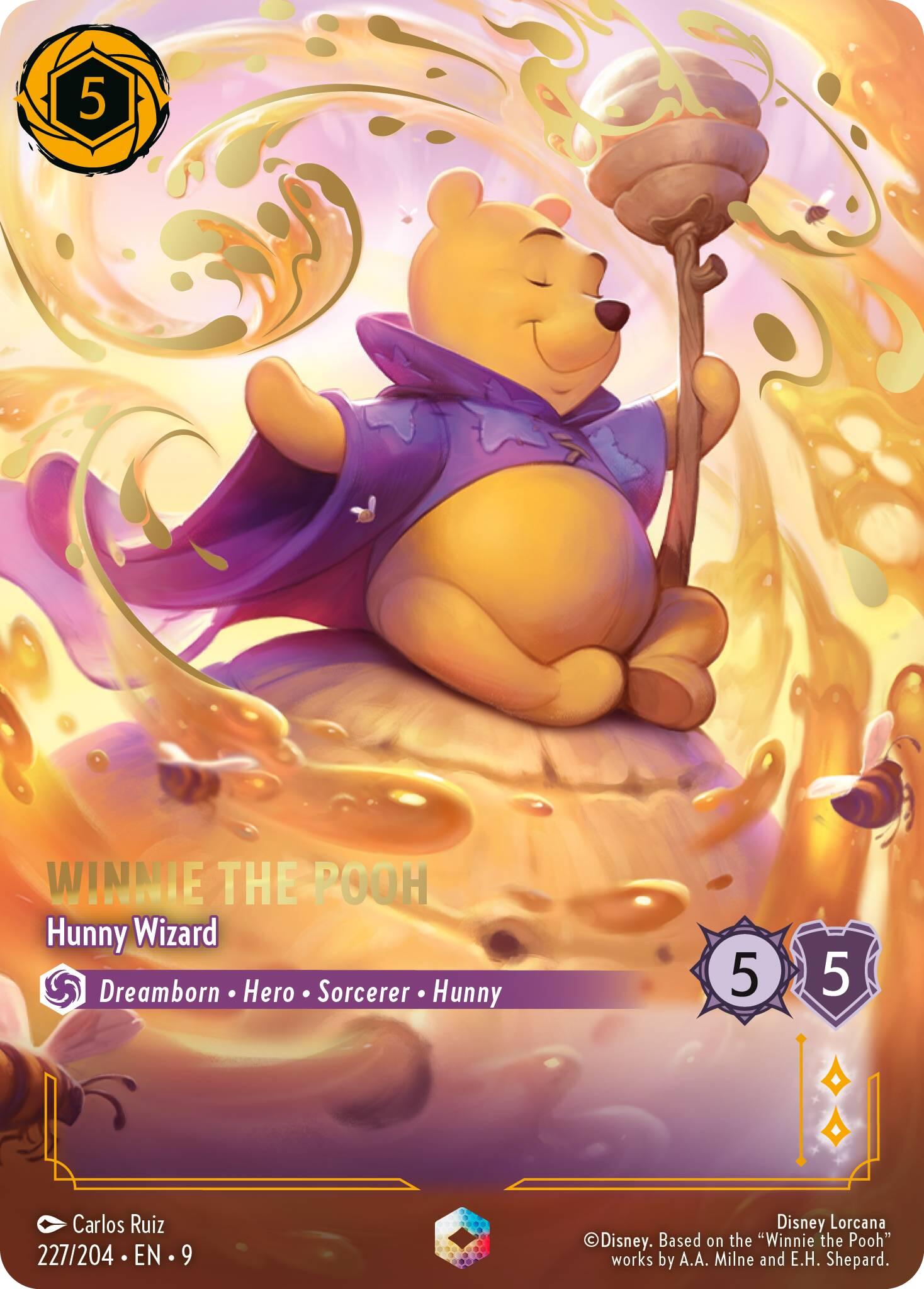 Winnie the Pooh - Hunny Wizard (Enchanted) (227/204) [Fabled] | Good Games Cannington