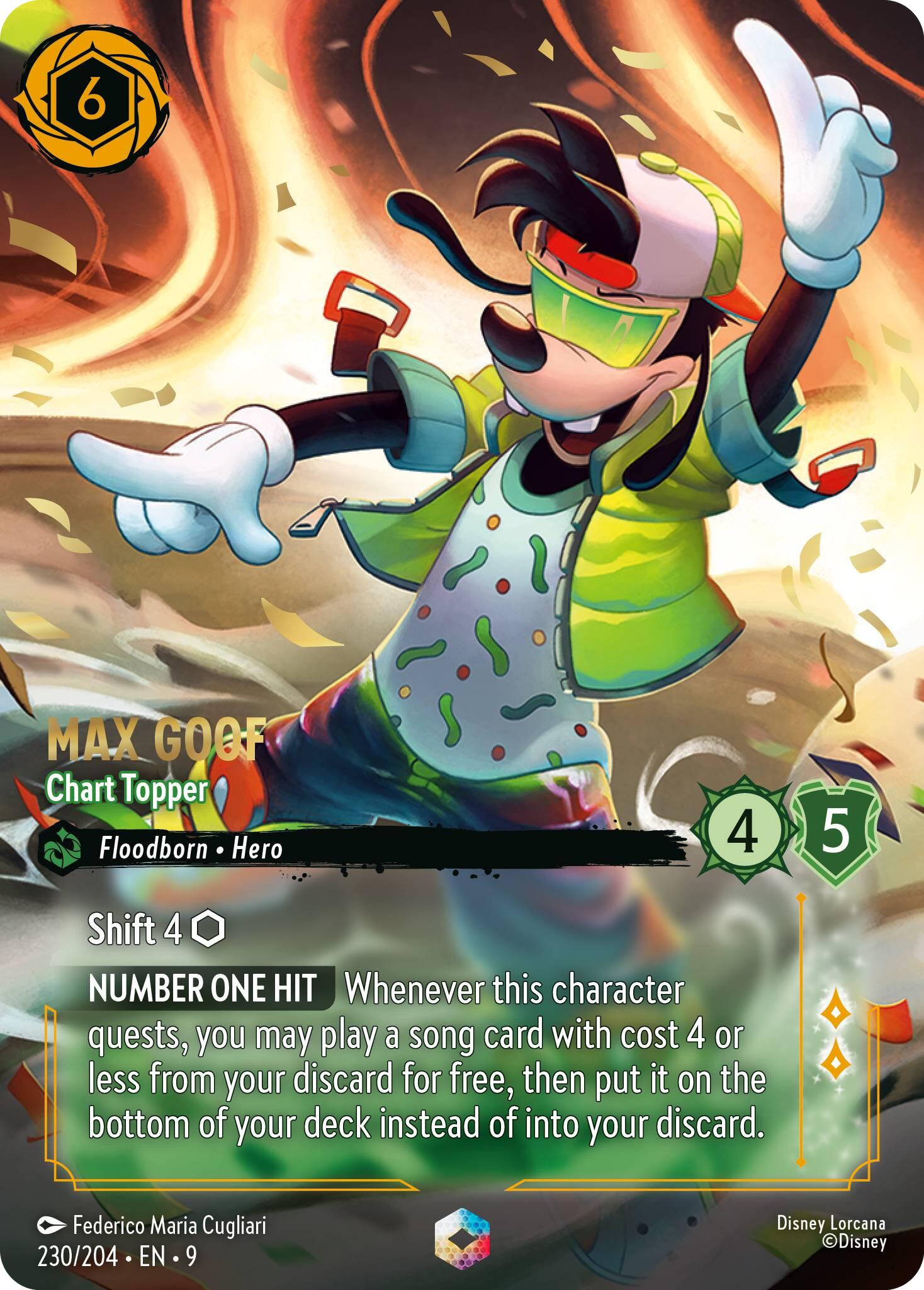 Max Goof - Chart Topper (Enchanted) (230/204) [Fabled] | Good Games Cannington