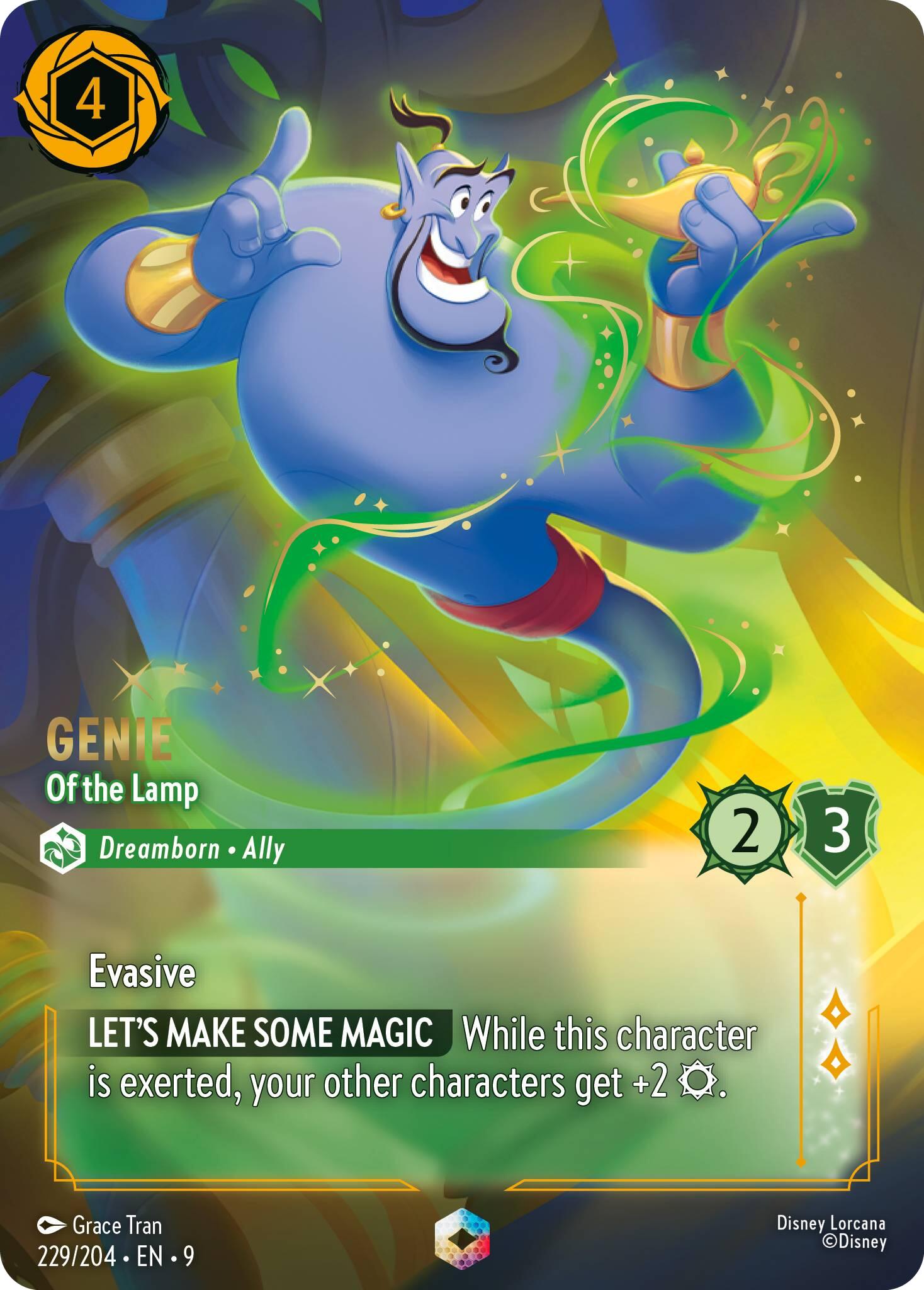 Genie - Of the Lamp (Enchanted) (229/204) [Fabled] | Good Games Cannington