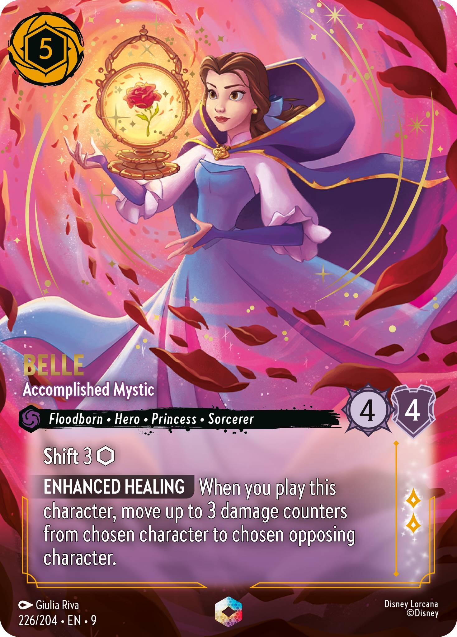 Belle - Accomplished Mystic (Enchanted) (226/204) [Fabled] | Good Games Cannington
