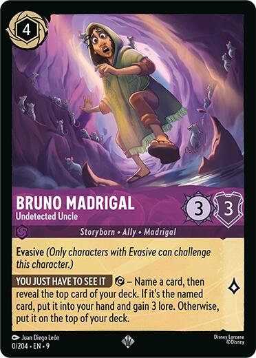 Bruno Madrigal - Undetected Uncle (0/204) [Fabled] | Good Games Cannington