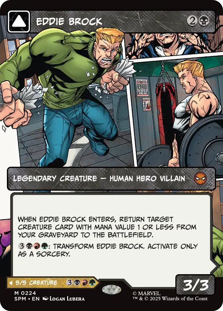 Eddie Brock (0224) (Borderless) [Marvel's Spider-Man] | Good Games Cannington