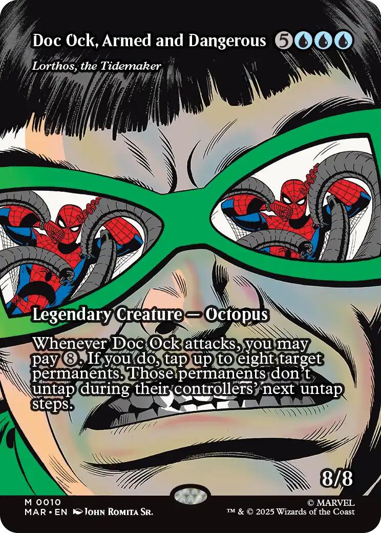Doc Ock, Armed and Dangerous - Lorthos, the Tidemaker (Borderless) [Marvel's Spider-Man: Eternal-Legal] | Good Games Cannington
