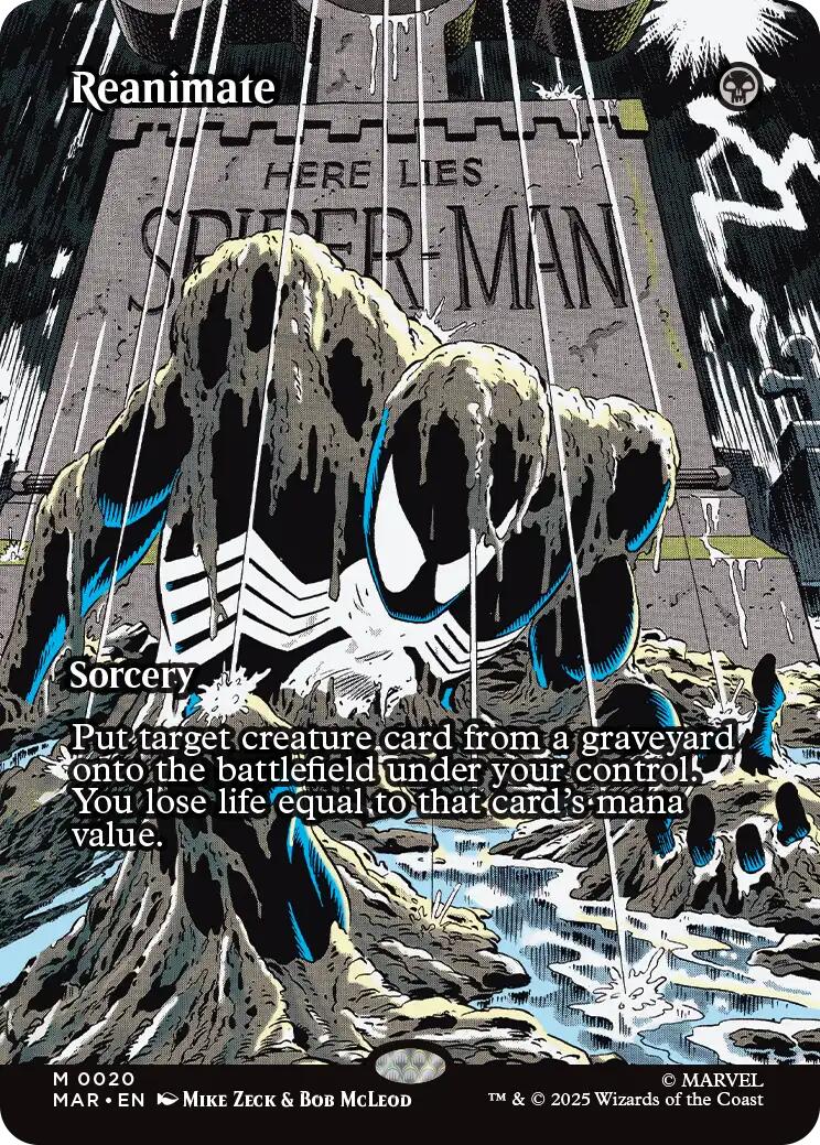 Reanimate (Borderless) [Marvel's Spider-Man: Eternal-Legal] | Good Games Cannington