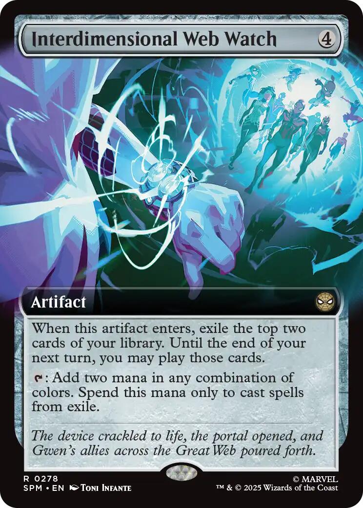 Interdimensional Web Watch (Extended Art) [Marvel's Spider-Man] | Good Games Cannington