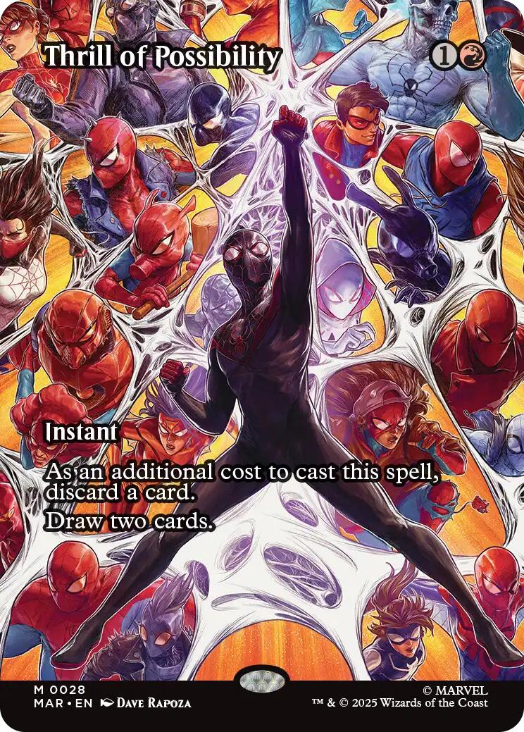 Thrill of Possibility (Borderless) [Marvel's Spider-Man: Eternal-Legal] | Good Games Cannington