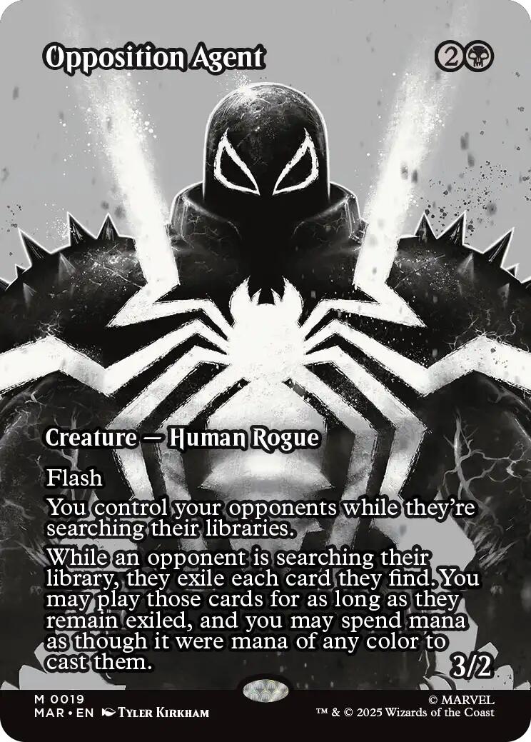 Opposition Agent (Borderless) [Marvel's Spider-Man: Eternal-Legal] | Good Games Cannington