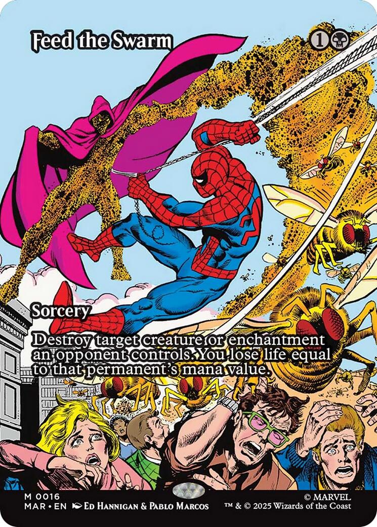 Feed the Swarm (Borderless) [Marvel's Spider-Man: Eternal-Legal] | Good Games Cannington