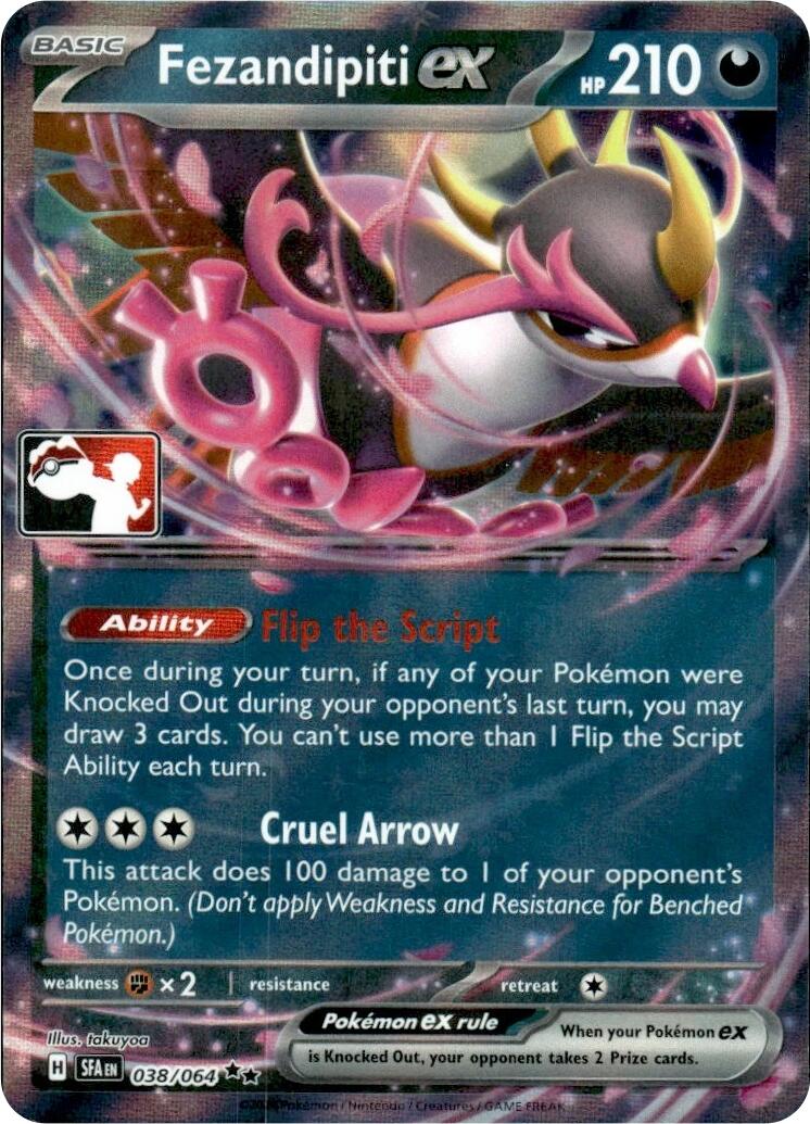Fezandipiti ex (038/064) [Prize Pack Series Seven] | Good Games Cannington