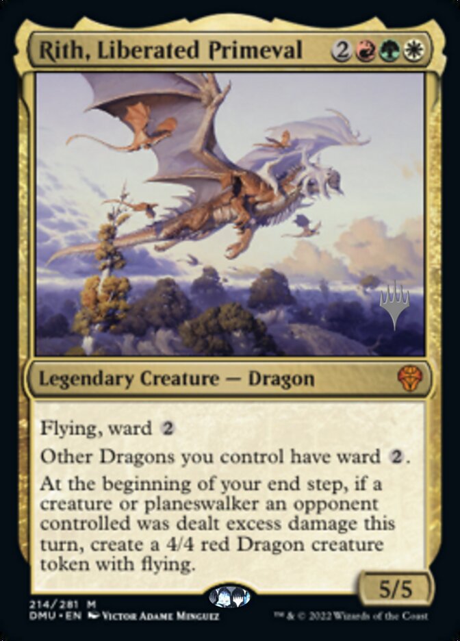 Rith, Liberated Primeval (Promo Pack) [Dominaria United Promos] | Good Games Cannington