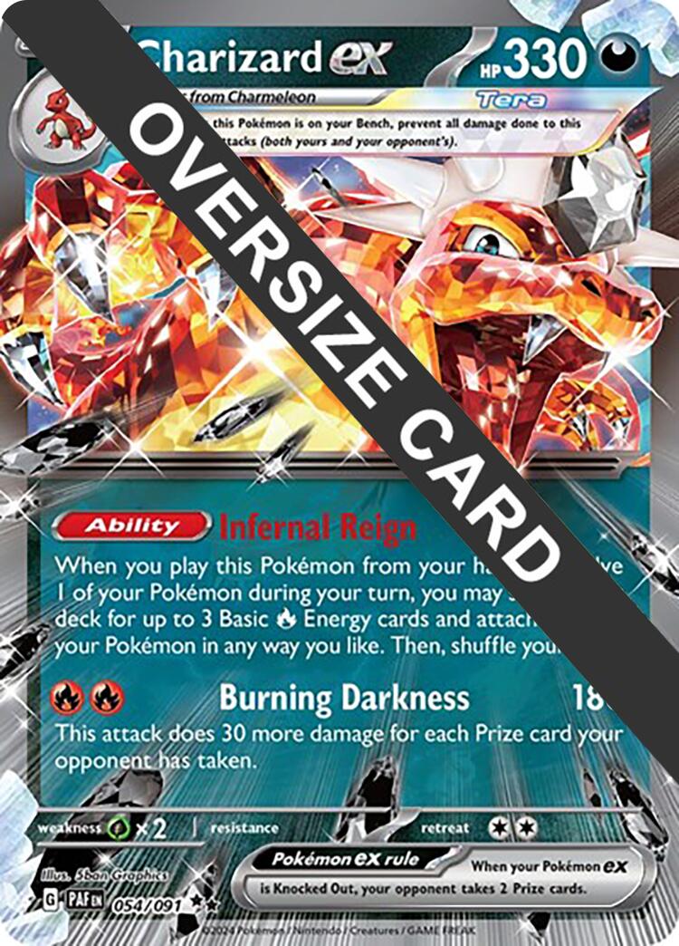 Charizard ex (054/091) (Jumbo Card) [Miscellaneous Cards] | Good Games Cannington