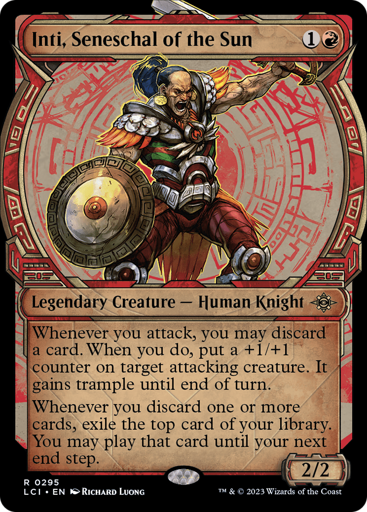 Inti, Seneschal of the Sun (Showcase) [The Lost Caverns of Ixalan] | Good Games Cannington