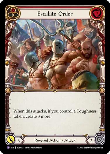 Escalate Order [SUP022] (Super Slam) | Good Games Cannington