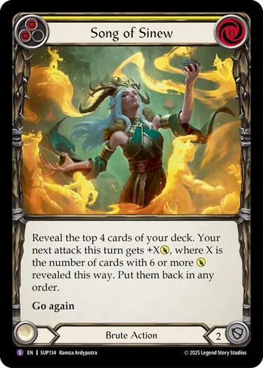 Song of Sinew [SUP134] (Super Slam) | Good Games Cannington