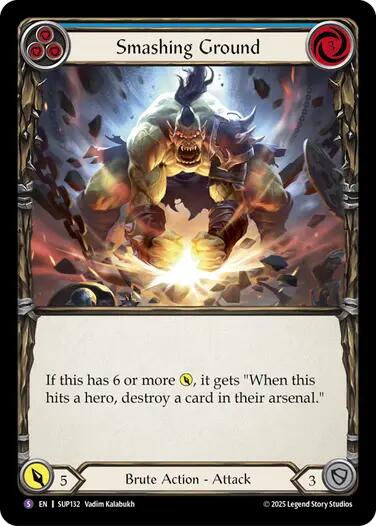 Smashing Ground [SUP132] (Super Slam) | Good Games Cannington