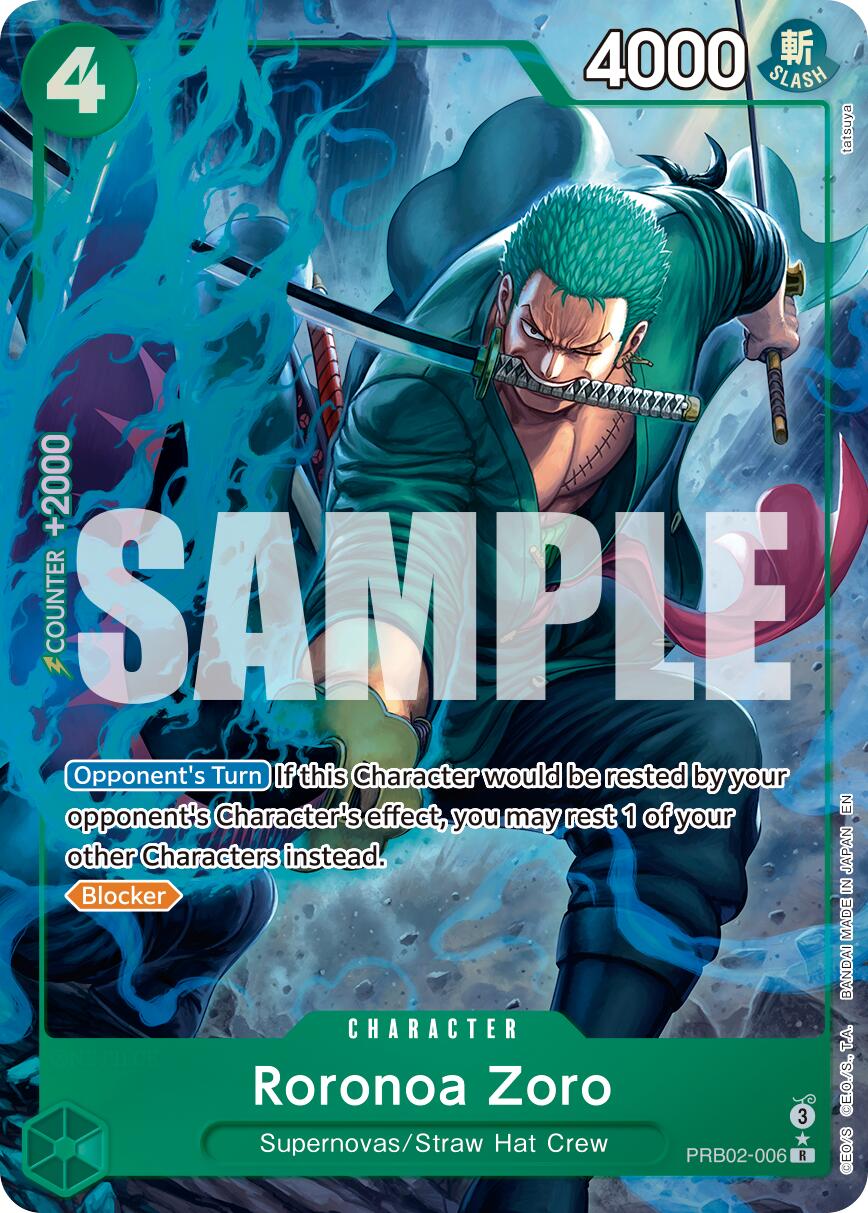 Roronoa Zoro (Alternate Art) [Premium Booster -The Best- Vol. 2] | Good Games Cannington