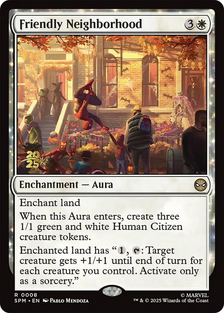 Friendly Neighborhood [Marvel's Spider-Man Prerelease Promos] | Good Games Cannington