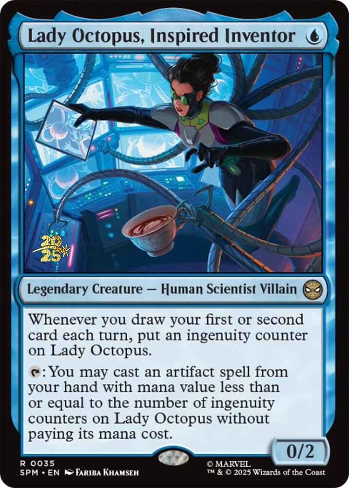 Lady Octopus, Inspired Inventor [Marvel's Spider-Man Prerelease Promos] | Good Games Cannington