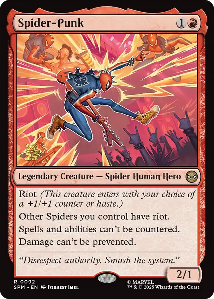 Spider-Punk [Marvel's Spider-Man Prerelease Promos] | Good Games Cannington