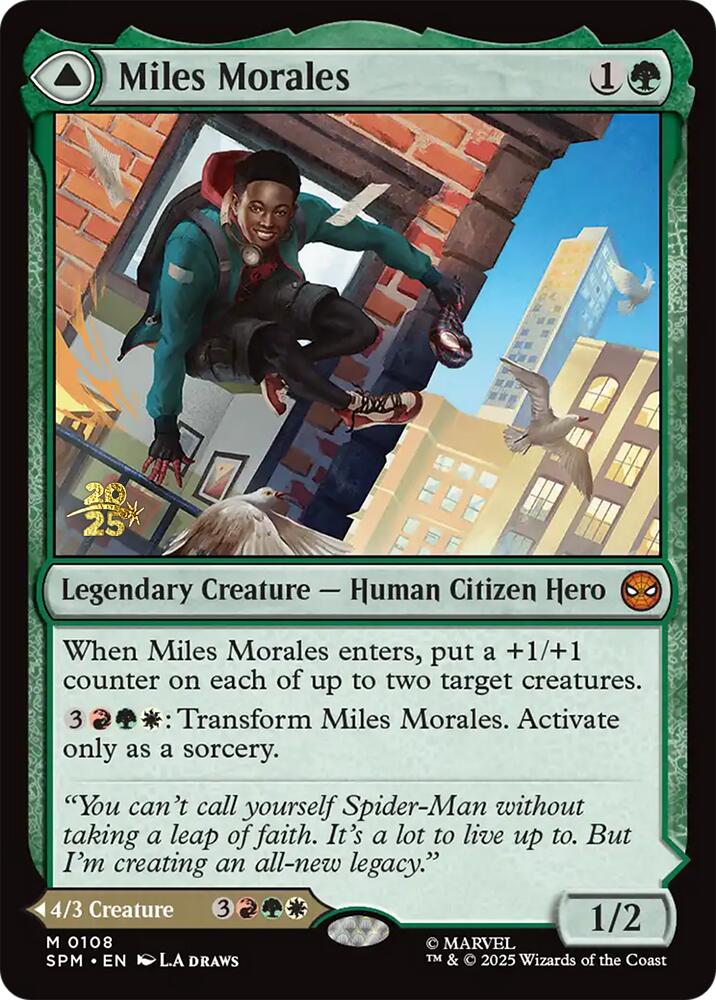 Miles Morales // Ultimate Spider-Man [Marvel's Spider-Man Prerelease Promos] | Good Games Cannington